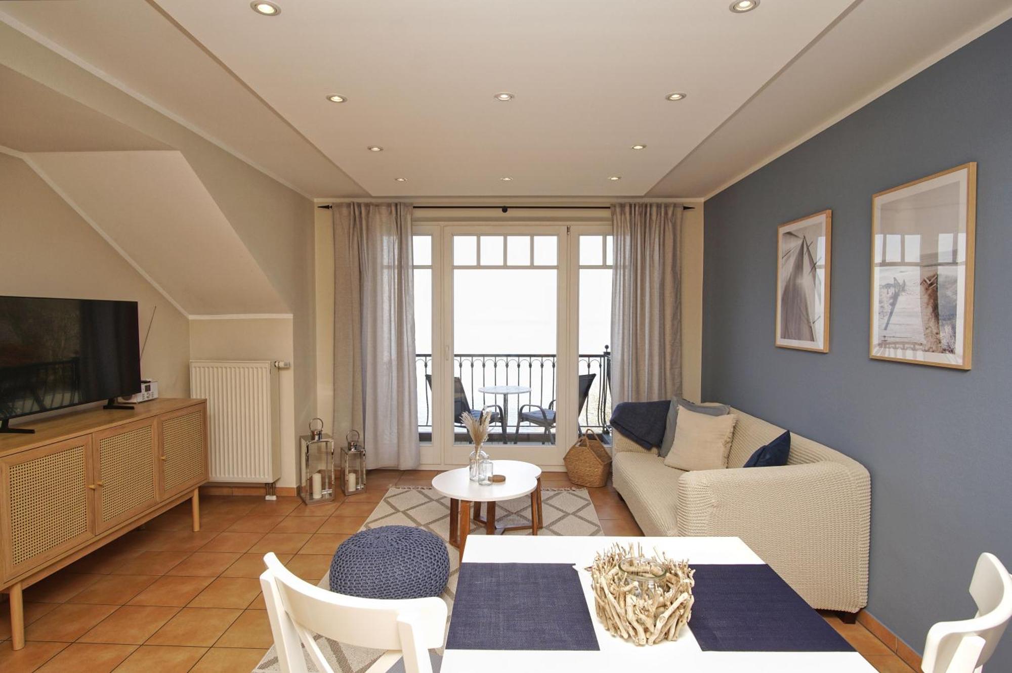 Ferienwohnung Mit Traumhaftem Meerblick - Haus Am Meer Fewo 10 Lohme Kültér fotó