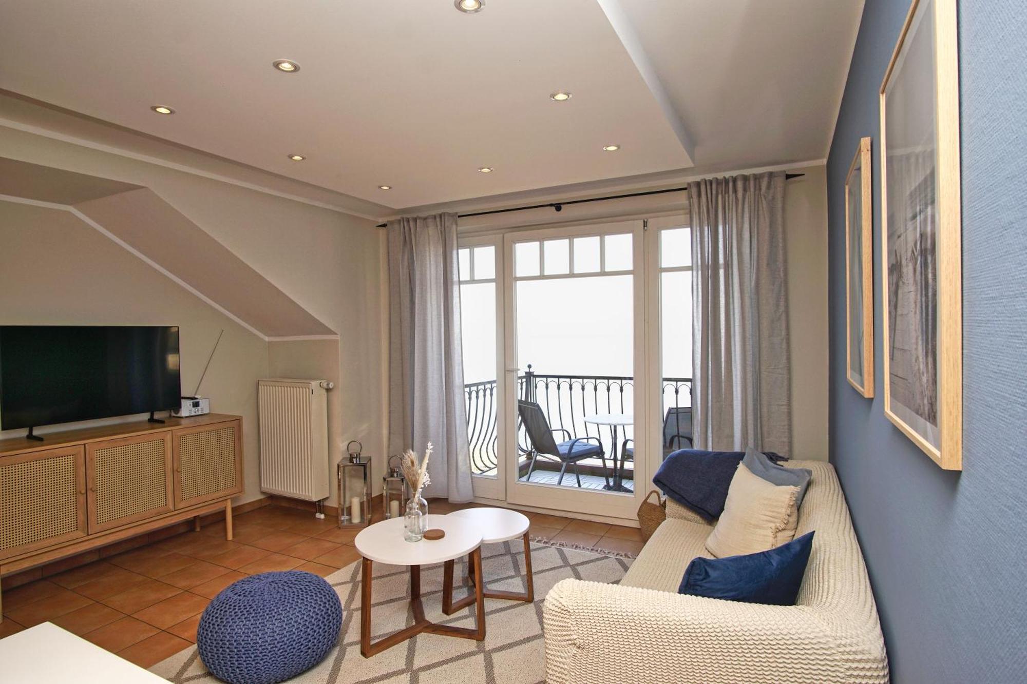 Ferienwohnung Mit Traumhaftem Meerblick - Haus Am Meer Fewo 10 Lohme Kültér fotó